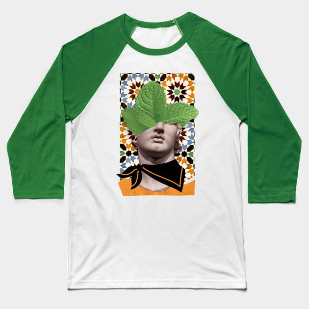 The Mint Man Baseball T-Shirt by SalxSal